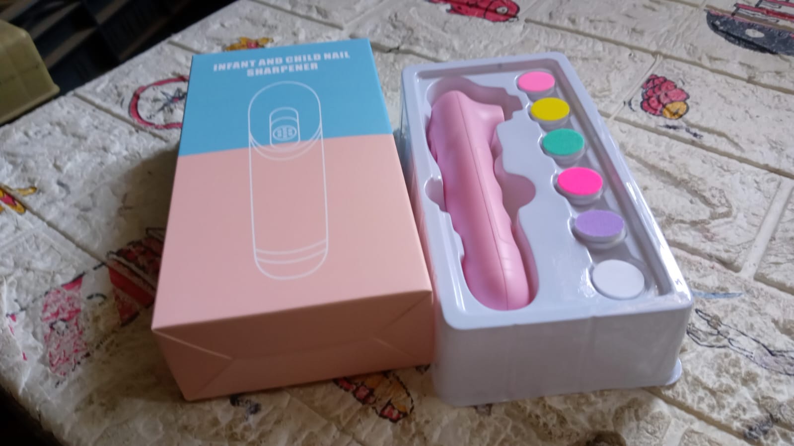 0350 6 in1 Electric Manicure Nail Sharpener for Babies and Children Baby Nail Cutter Manicure with 6 Grinding Heads, Electric Baby Nail File Electric Nail Clipper Toddler Nail Scissors Dropshipping 0350 6 in1 Electric Manicure Nail Sharpener for Babies and Children Baby Nail Cutter Manicure with 6 Grinding Heads, Electric Baby Nail File Electric Nail Clipper Toddler Nail Scissors Dropshipping